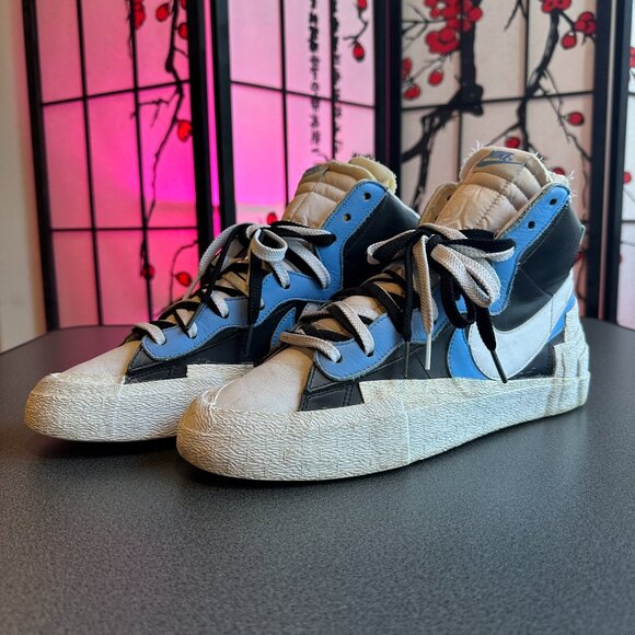 Nike Blazer Mid Sacai UNC Blue – Size 11 - Picture 1 of 10